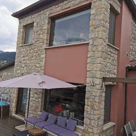 Βίλα Mountain Stone Villa, Sea & Mountain View At 1150m *