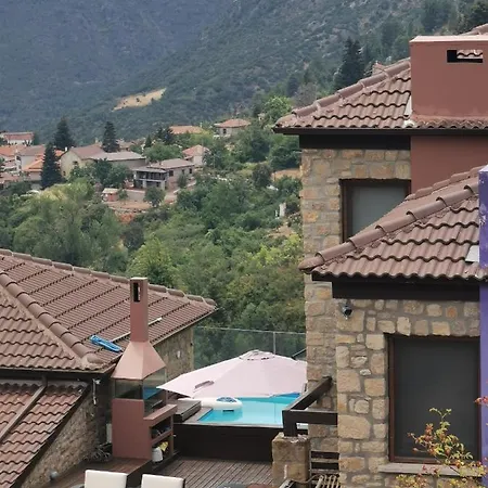 فيلة Mountain Stone Villa, Sea & Mountain View At 1150m *