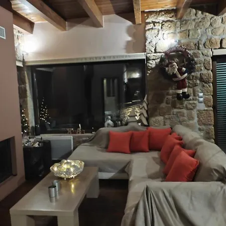Villa Mountain Stone Villa, Sea & Mountain View At 1150m