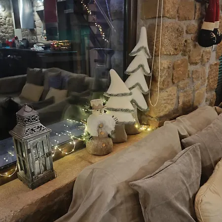 Mountain Stone Villa, Sea & Mountain View At 1150m فيلة Synikia Mesi Trikalon