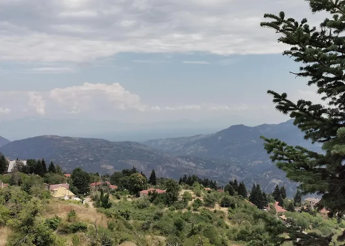 Mountain Stone Villa, Sea & Mountain View At 1150m Vila *