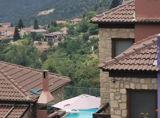 Villa Mountain Stone Villa, Sea & Mountain View At 1150m *