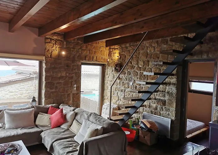 Mountain Stone Villa, Sea & Mountain View At 1150m Synikia Mesi Trikalon