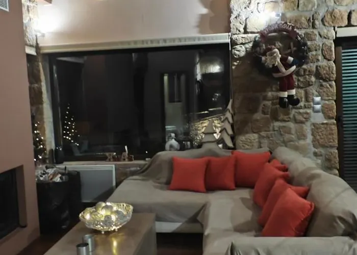 Vila Mountain Stone Villa, Sea & Mountain View At 1150m