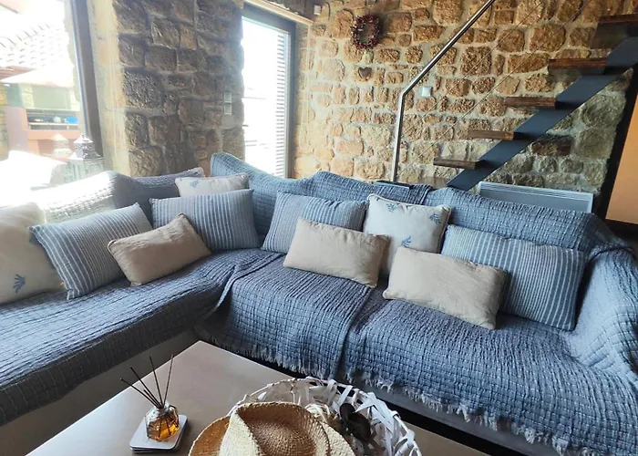 Vila Mountain Stone Villa, Sea & Mountain View At 1150m Synikia Mesi Trikalon