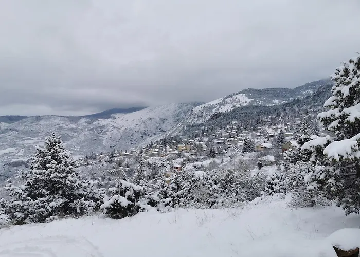 Mountain Stone Villa, Sea & Mountain View At 1150m